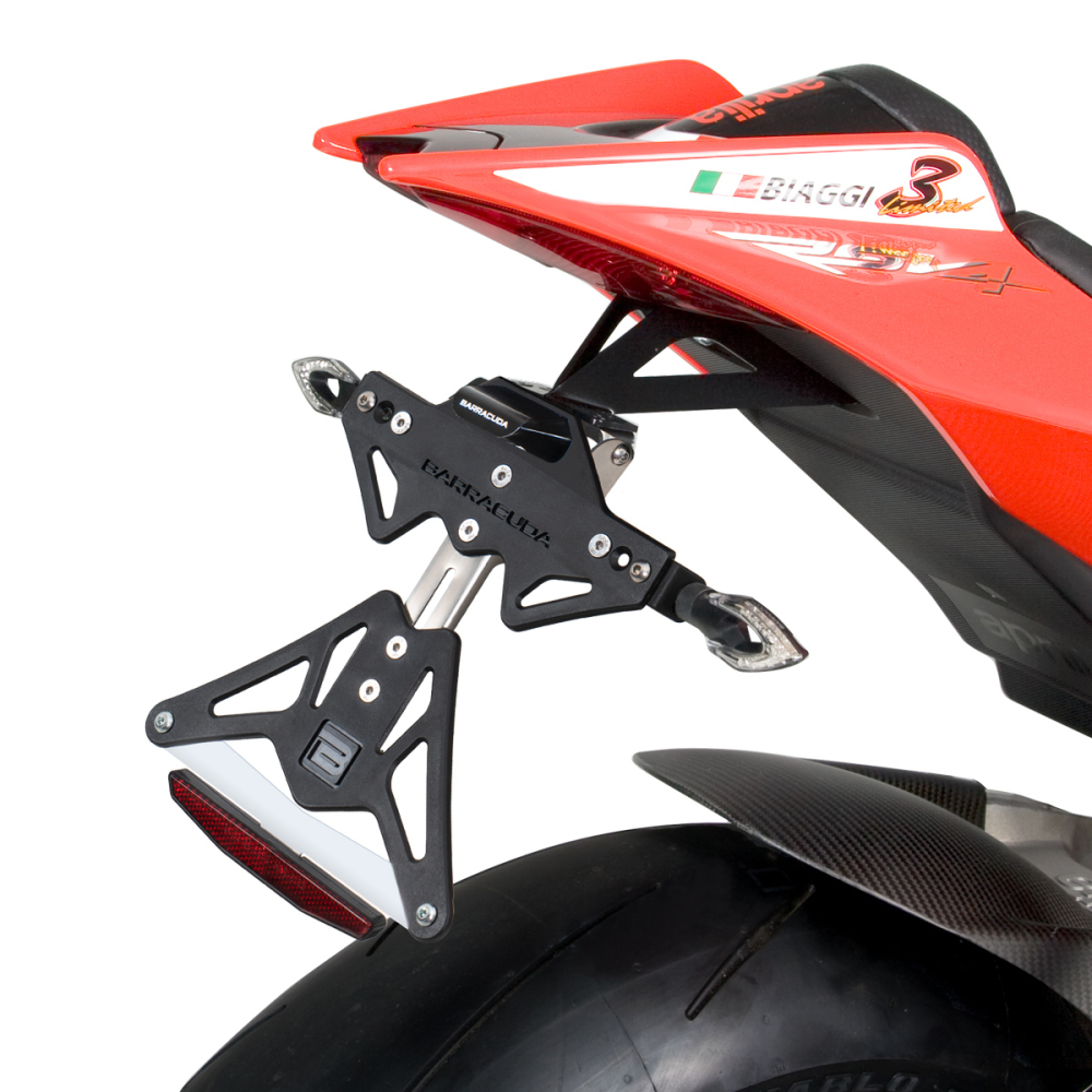 PORTAMATRICULAS RECLINABLE APRILIA RSV4 